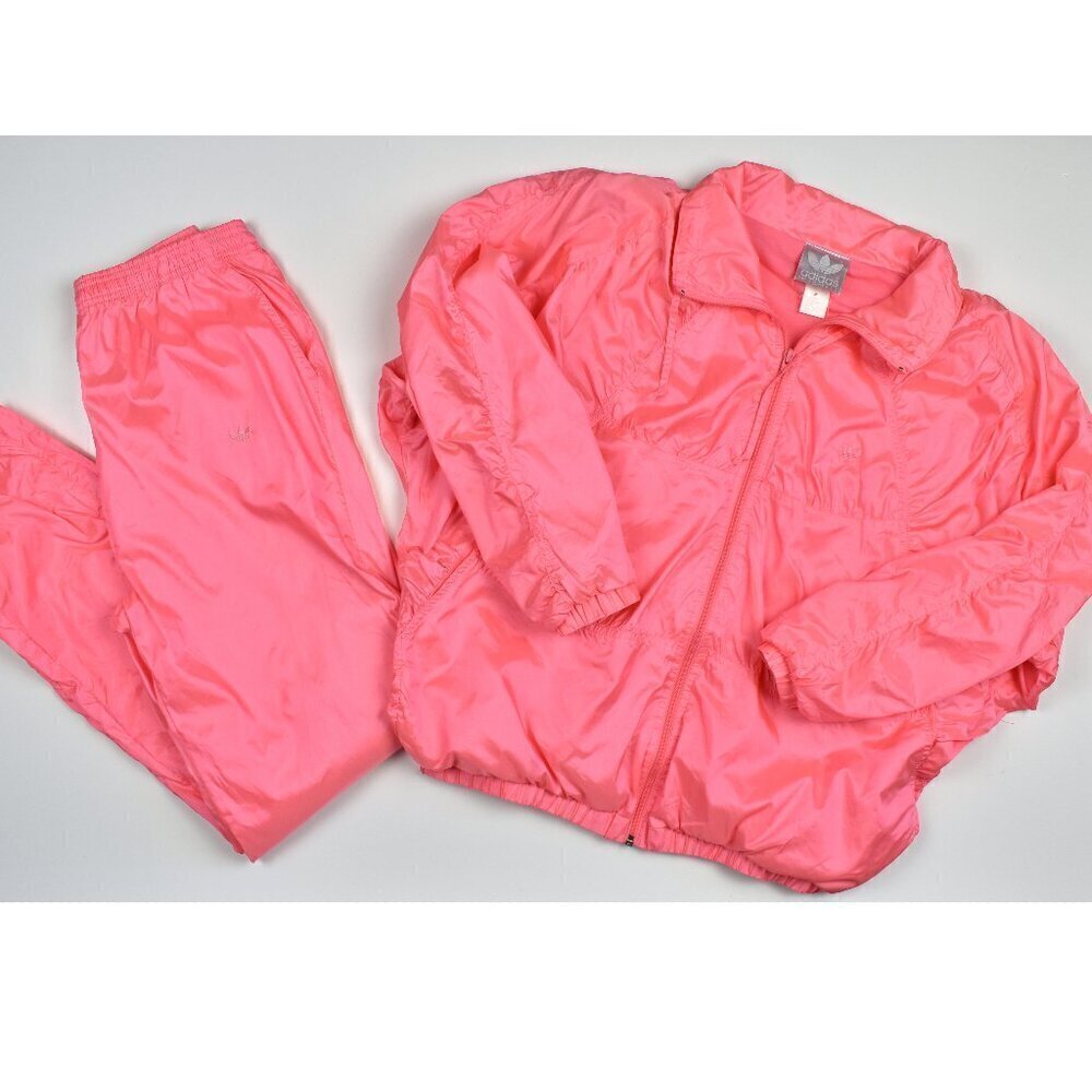 Vintage ADIDAS Windbreaker Track Jogging Suit SET - M